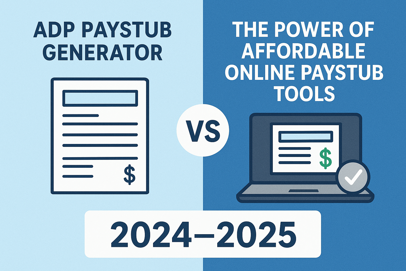 Affordable Online Paystub Tools