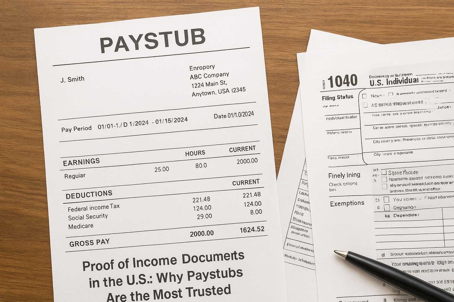 Paystub Requirements for Mortgage Approval in the U.S.: What Home Buyers Must Know